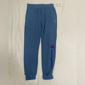 Champion Blue Joggers Elastic Cuffs Relaxed Fit